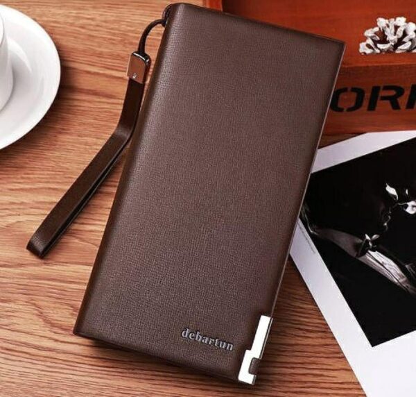 Unisex Leather Long Wallet - 1 Pc Multicolor Stylish Storage - Image 8